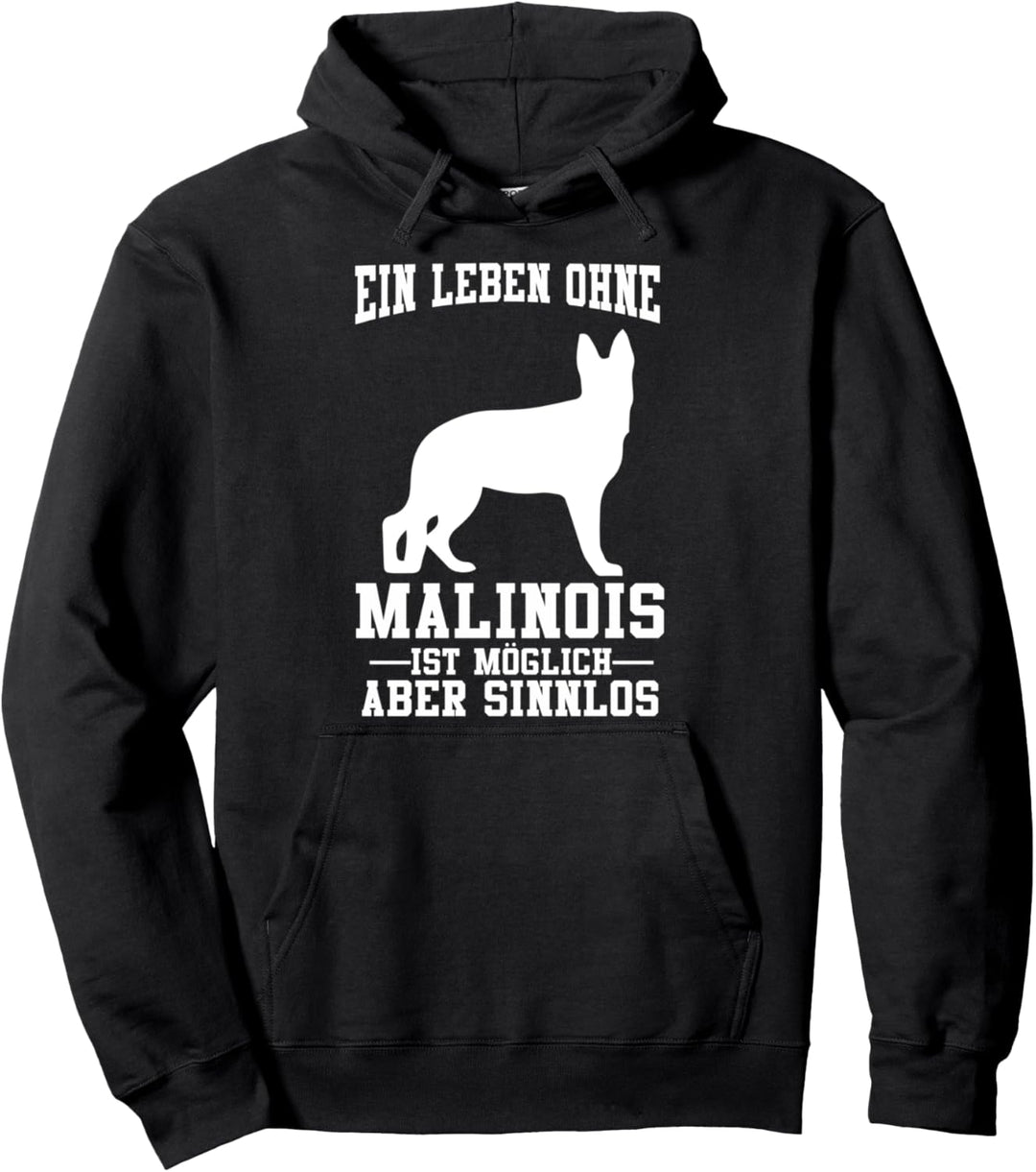 Malinois Diensthund Hund Schäferhund Polizeihund Pullover Hoodie