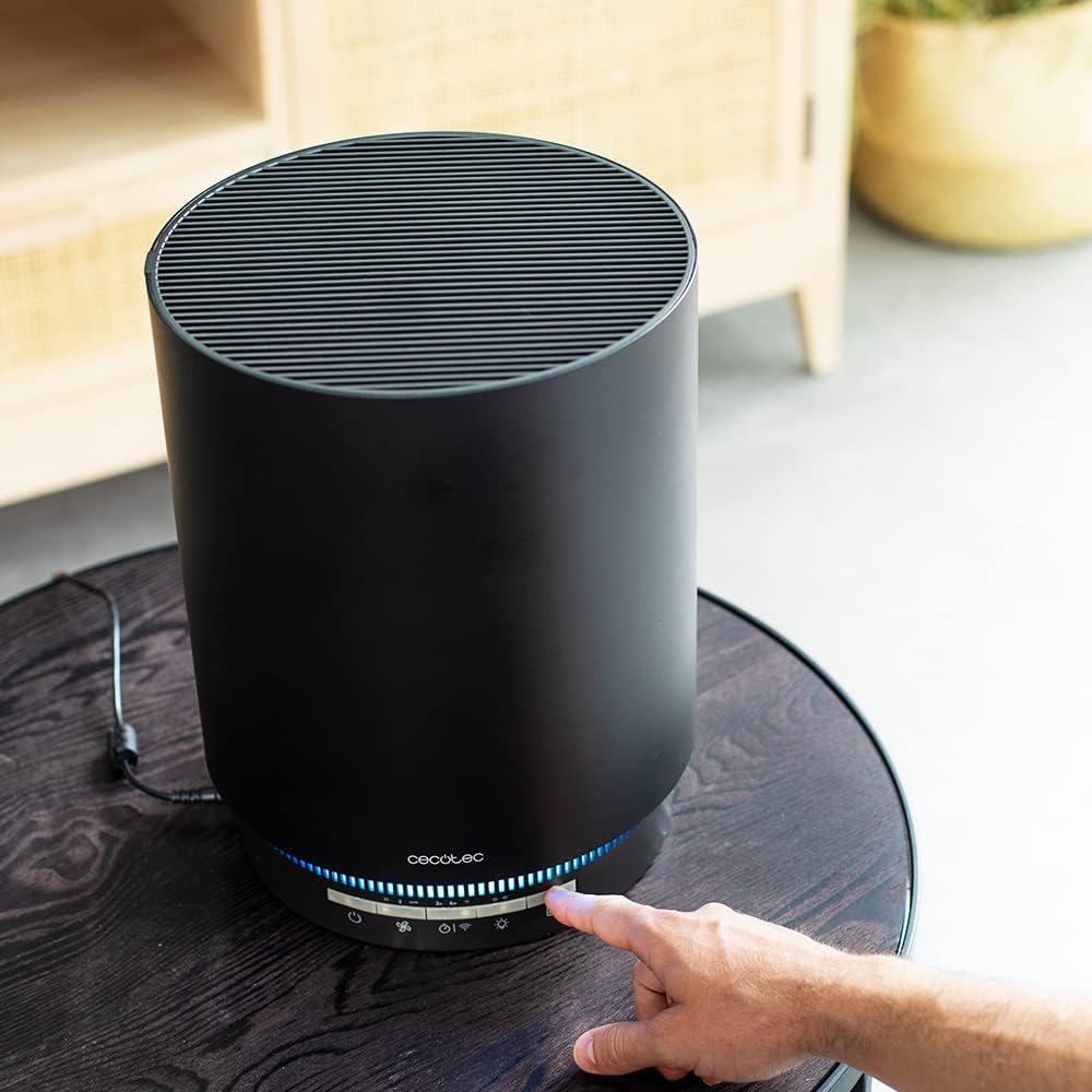 Cecotec Tragbare Luftreiniger TotalPure 7500 Connected (1800 Style Pro Connected) WiFi-Steuerung | 4