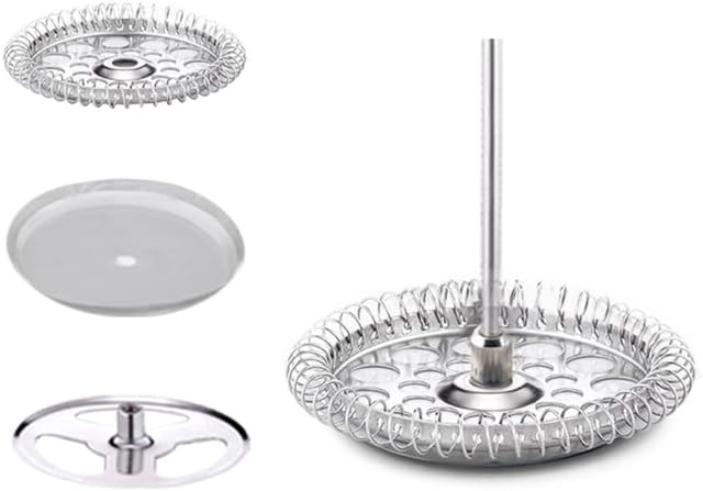 VIA CREMA FRENCH PRESS 800/1000ml Glass/Stainless steel (Glas, 1000ML / 34OZ) 1000ML / 34OZ Glas, 10