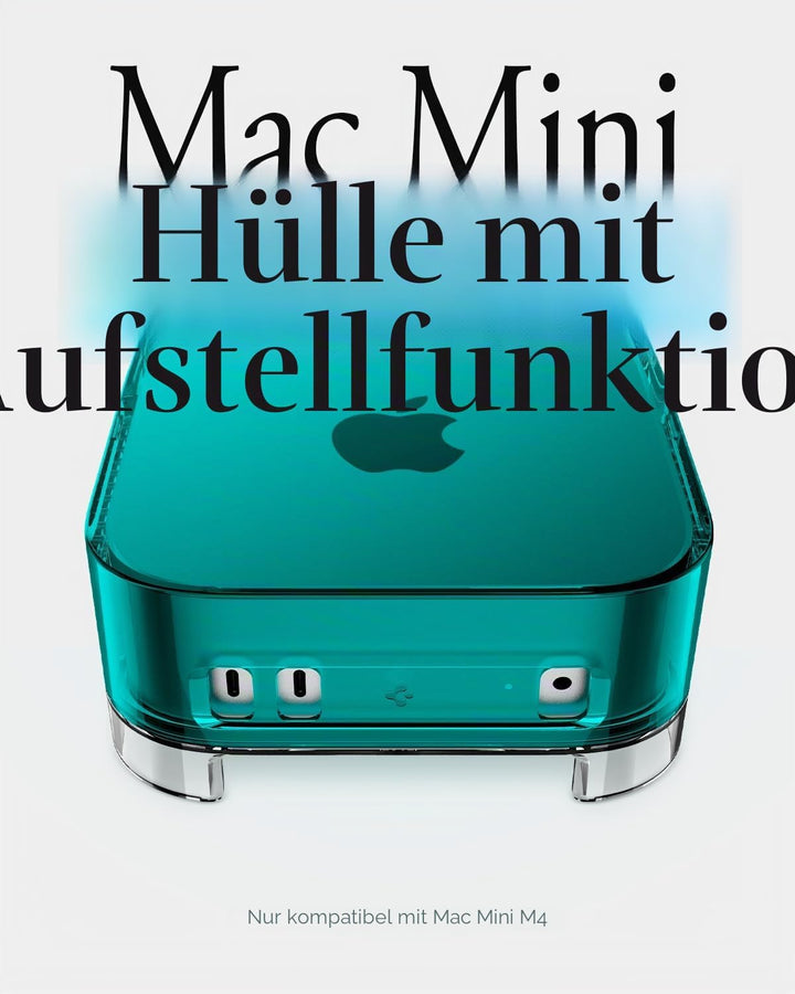 Spigen Classic C1 Hülle mit eingebautem Luftfilter Ständer Entwickelt für Mac mini M4 / M4 Pro Chip
