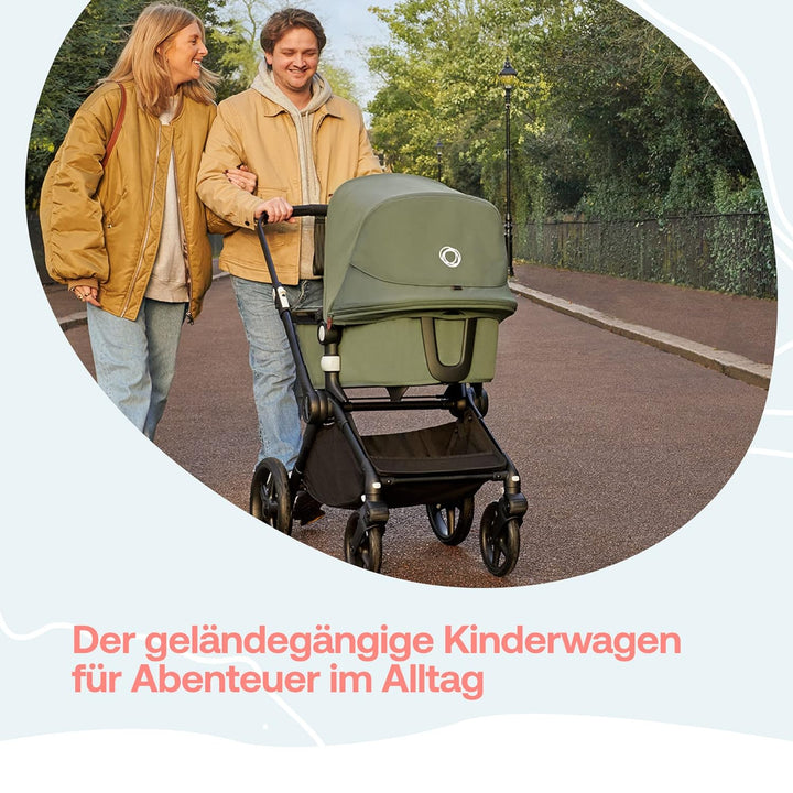 Bugaboo Fox Cub Kinderwagen für jedes Gelände, leichter und stabiler Kinderwagen, strapazierfähiges