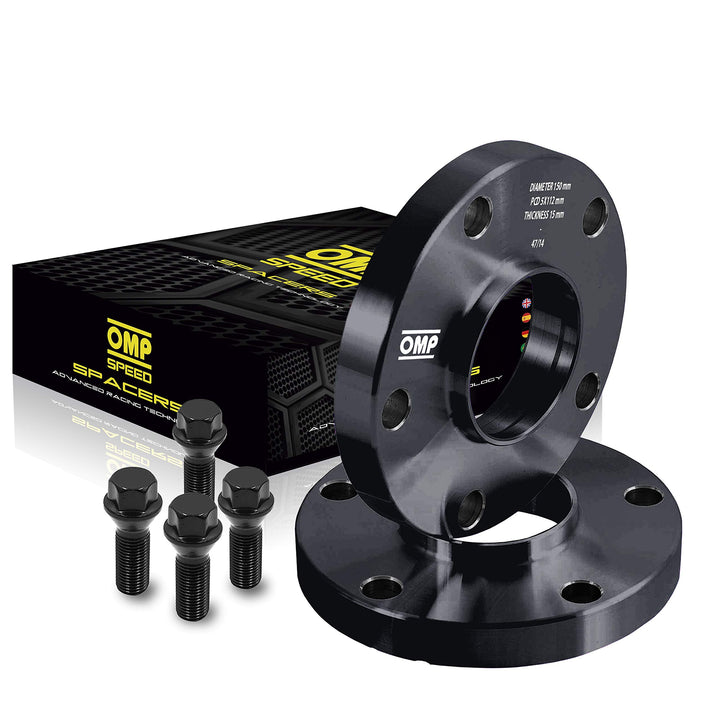 Omp Speed Set Abstandhalter Omp 20Mm 5X100 57.1 M14X1.5 Conic+14X1.5 Ball 5x100 57.1 20mm, 5x100 57.