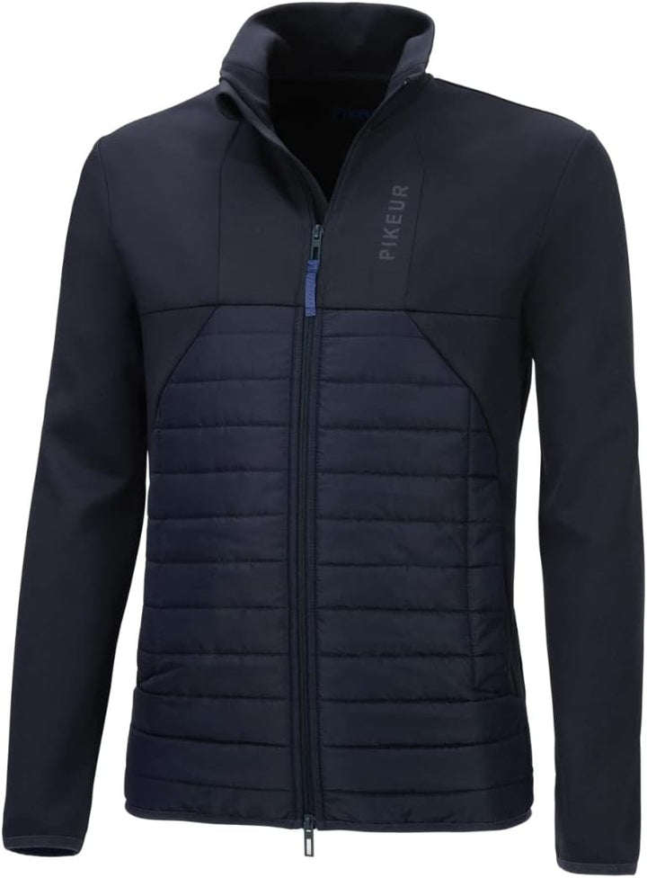 PIKEUR Herren Hybrid-Jacke Arvid mit Stehkragen Sportswear Herbst/Winter 2021 M Navy, M Navy