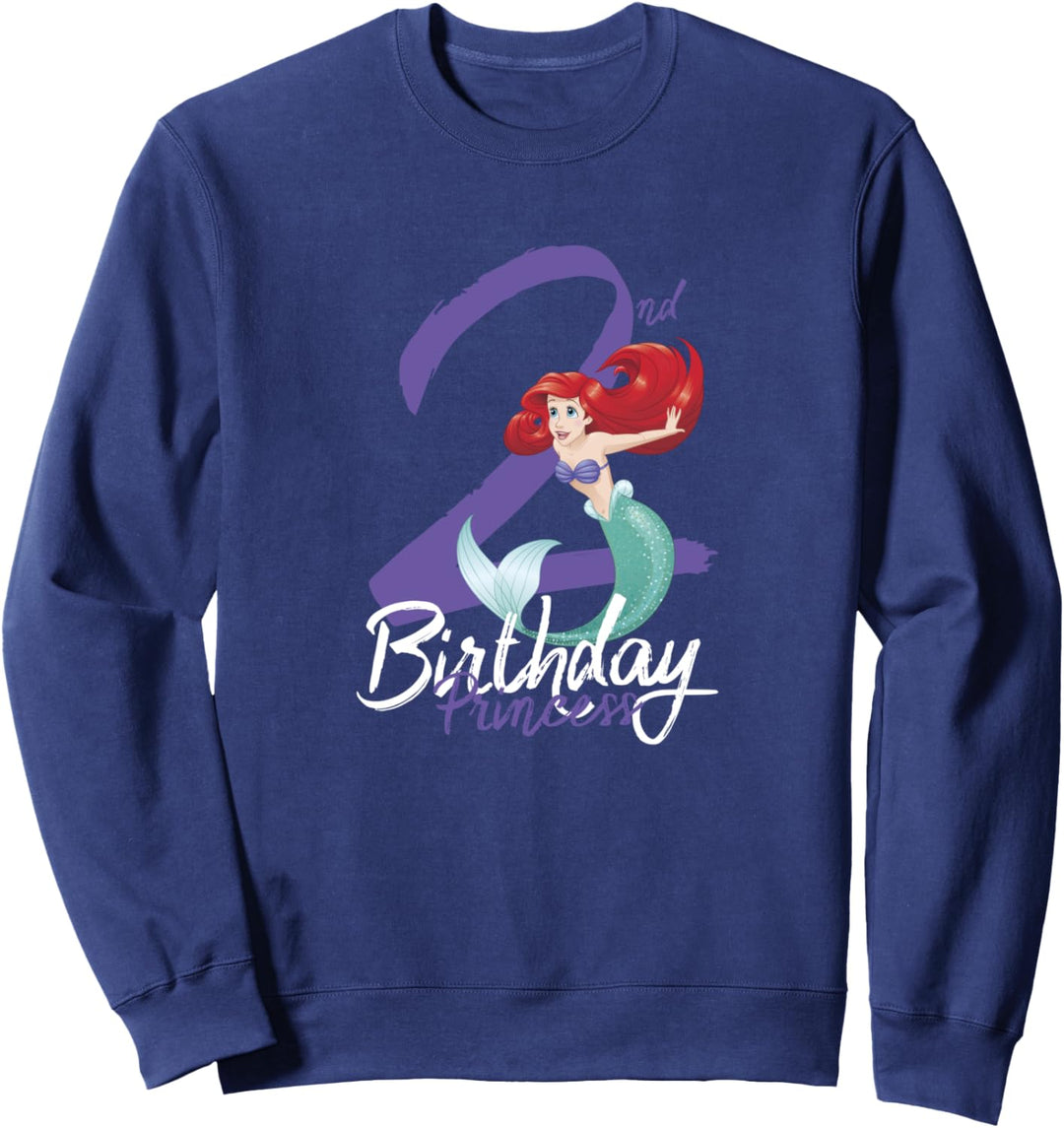 Disney Little Mermaid Ariel 2nd Birthday Princess Sweatshirt