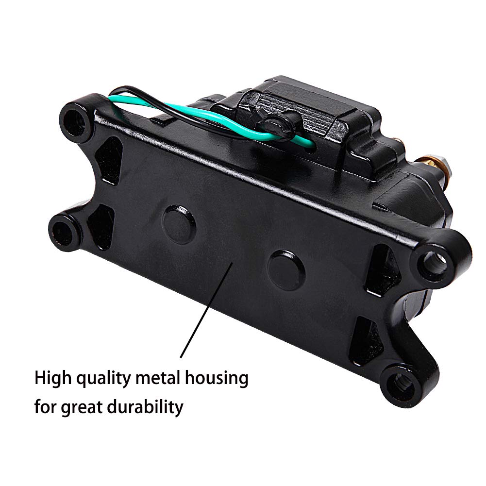 LIEBMAYA 12V 250A Seilwind Relais Magnetschalter Schwerlast-Relais für 2000lbs-5000lbs ATV, UTV, SUV
