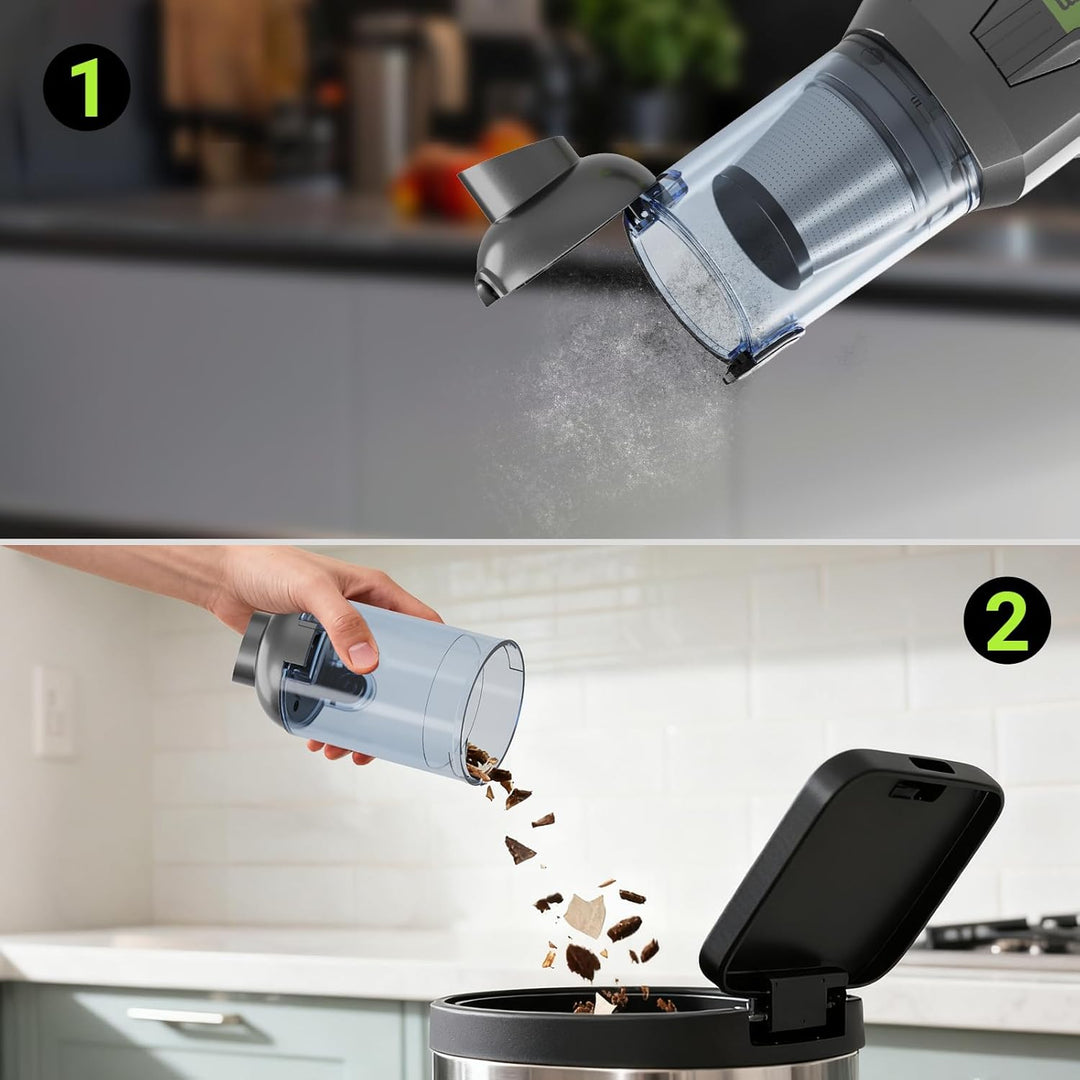 Handstaubsauger, Autostaubsauger, Auto Zubehör, Mini Staubsauger | 30000Pa Saugkraft, 3000mAh Akku ×