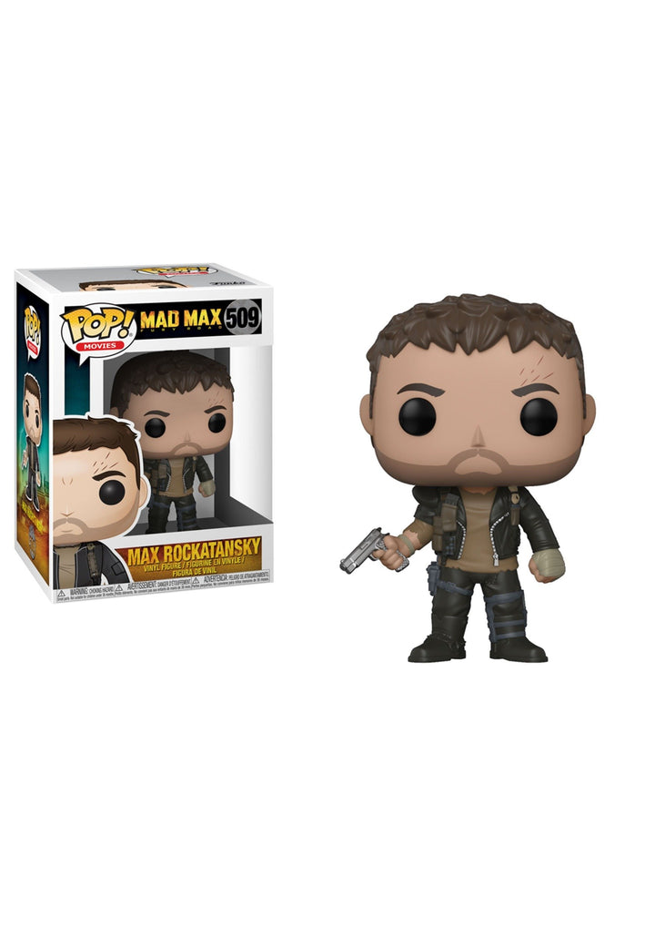 Funko Movies: Mad Max Fury Road - Max Rockatansky mit Gun #509 Vinyl Figur, 28038, Multi, Standard