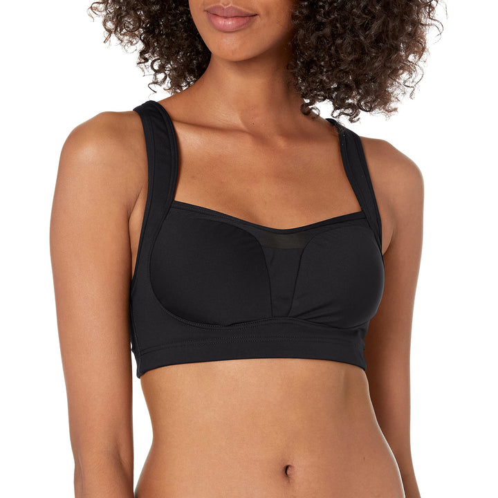 TYR Damen Womens Lily Top Solide Lilien-Oberseite S Schwarz, S Schwarz