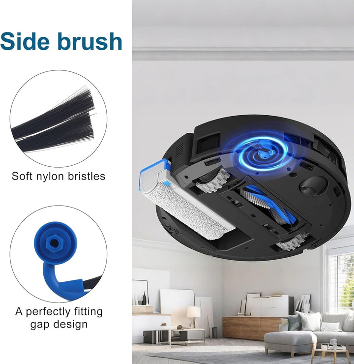 21 Stück Zubehörset für Ecovacs Deebot X9 Pro Omni Saugroboter, für Ecovacs Zubehör für Ecovacs Ersa