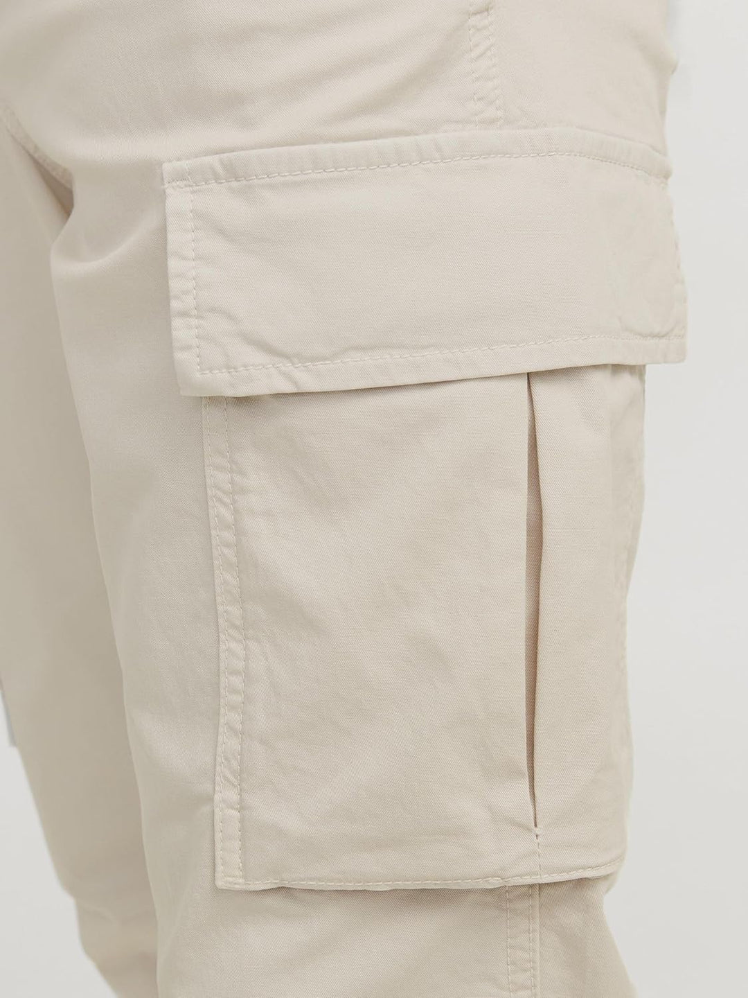 JACK & JONES Male Cargo-Hose Tapered Fit Cargo-Hose 29W / 30L Moonbeam, 29W / 30L Moonbeam