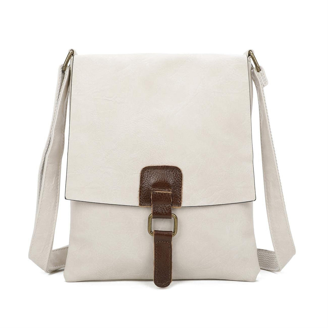 ITALYSHOP24 OBC Damen Tasche Crossbody Handtasche Messenger Schultertasche Umhängetasche Shopper Tab