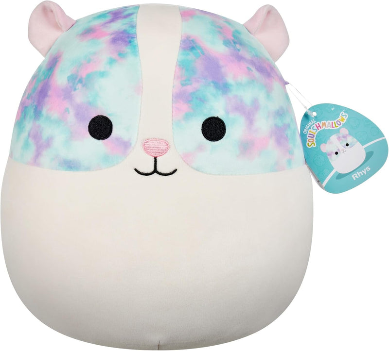 Squishmallows SQCR07265 - Rhys das Meerschweinchen 30 cm, offizielles Jazwares Plüsch, superweiches