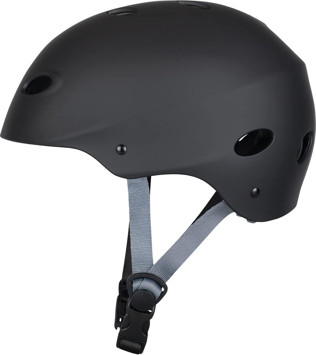 Mesle Wassersport Helm Ultuna, Wakeboard Helm Abnehmbarer Ohrenschutz, Kite Helm Schwarz XS, Schwarz