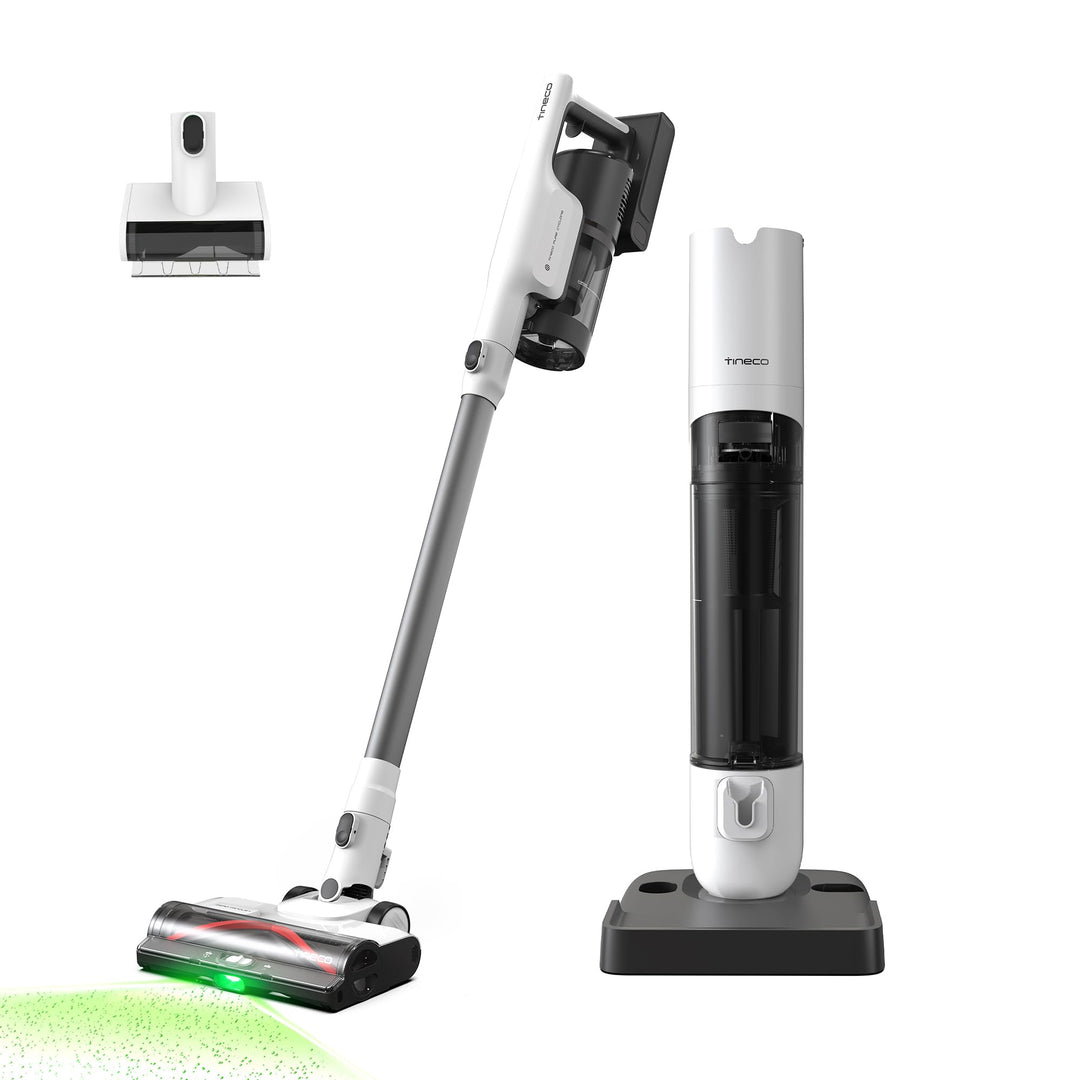 Tineco Pure ONE Station 5 Plus Kabellose Staubsauger mit 2,5L Absaugstation, Ladestation, Komplette