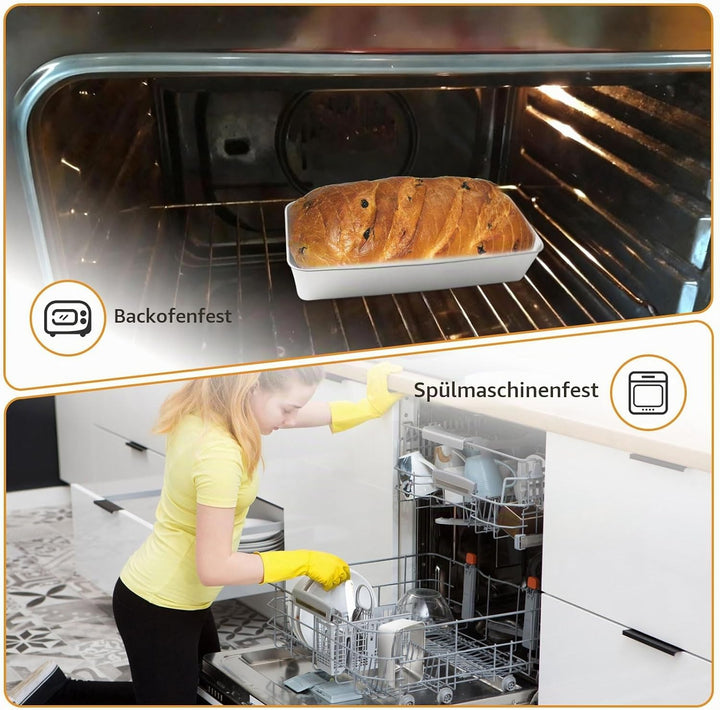 Brotbackform Backform Backform Rechteckig Kastenform Kuchen Kuchenform Eckig Kastenform Kastenforms