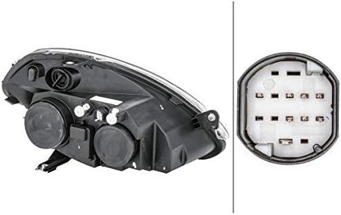 HELLA 1EB 270 521-231 Halogen-Hauptscheinwerfer - links - für u.a. Lancia Ypsilon (843_) Links (Fahr