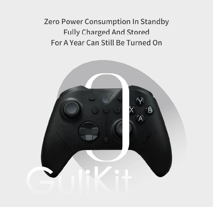 GuliKit ES Fastest Wireless E-sports Game Controller with Lowest Wireless Latency 3.25ms, 2200-level