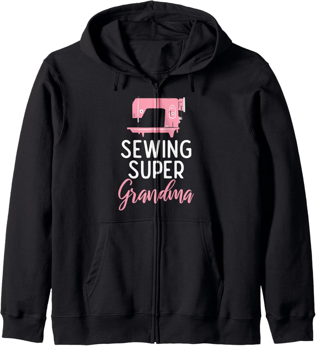 Sewing Super Grandma Quilter Sewer Kapuzenjacke