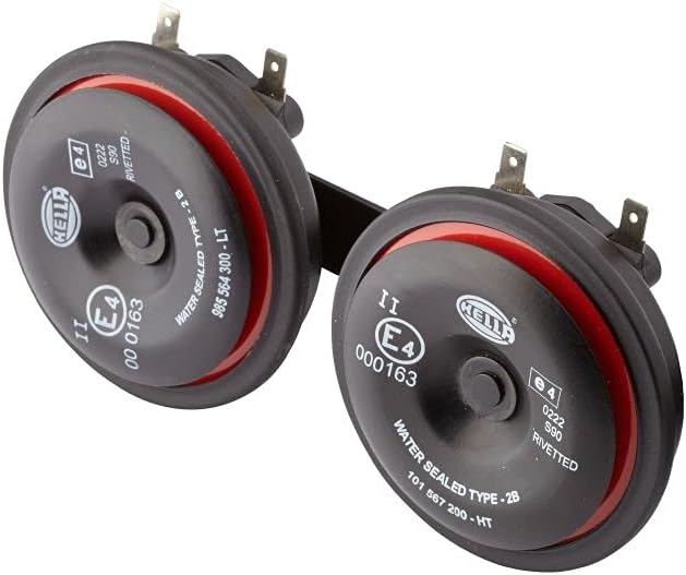 HELLA 3FH 007 728-831 Fanfare - TE16-12V - 110dB(A) - Frequenzbereich: 400/500Hz - elektrisch -schwa