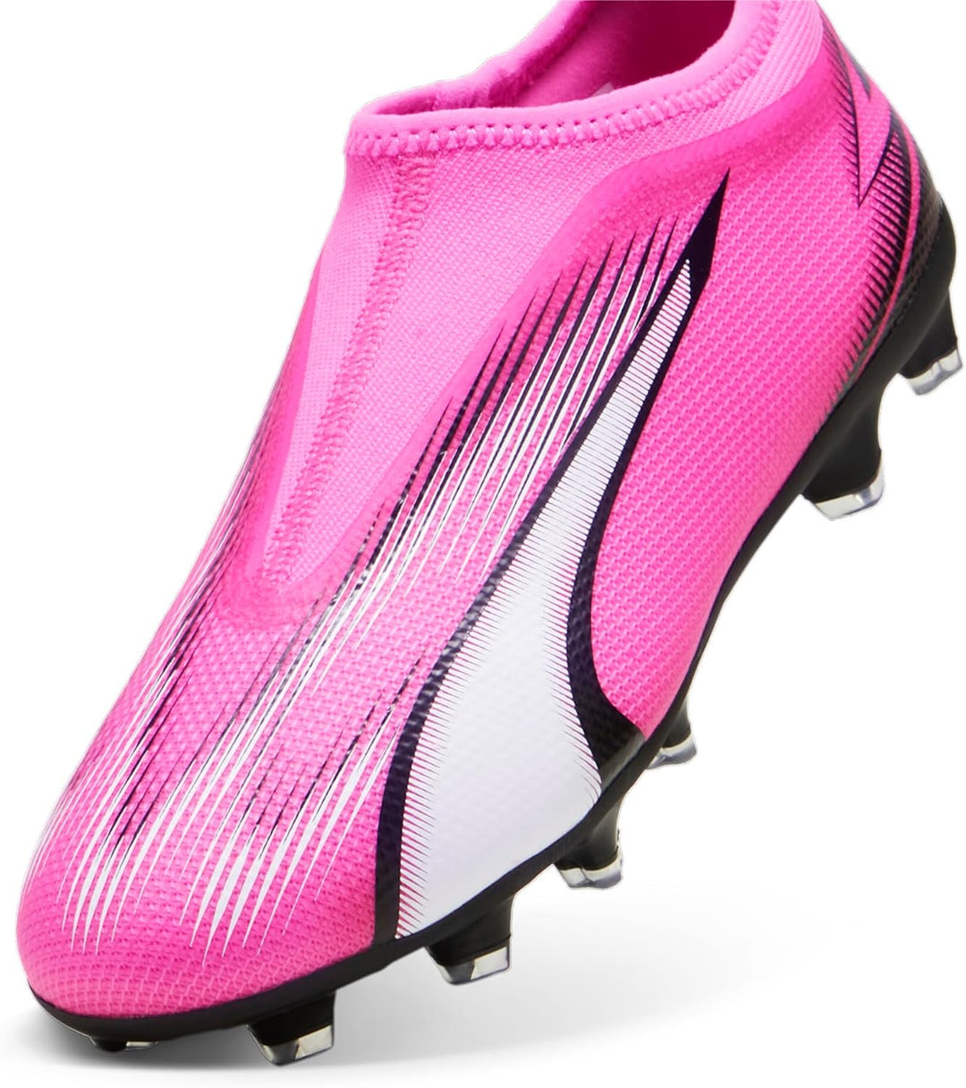 PUMA Unisex Kinder Ultra Match Ll Fg/Ag Jr Fussballschuh 28 EU Poison Pink Puma White Puma Black, 28