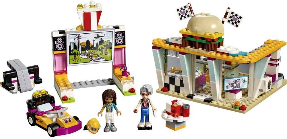 LEGO Friends Burgerladen 41349 Kinderspielzeug Single, Single