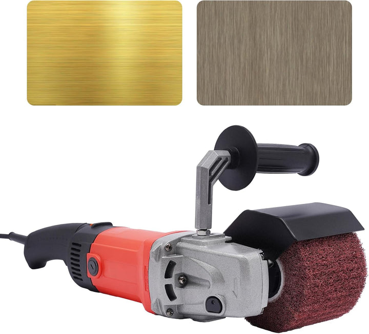 Satiniermaschine 1580W für Holz, Metall, Kunststoff - Profi Schleifmaschine mit Drehzahlregelung, 22