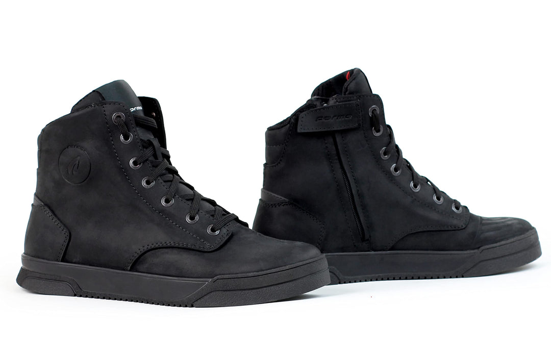 Forma Unisex City DryMotorradschuhe 45 EU Schwarz, 45 EU Schwarz