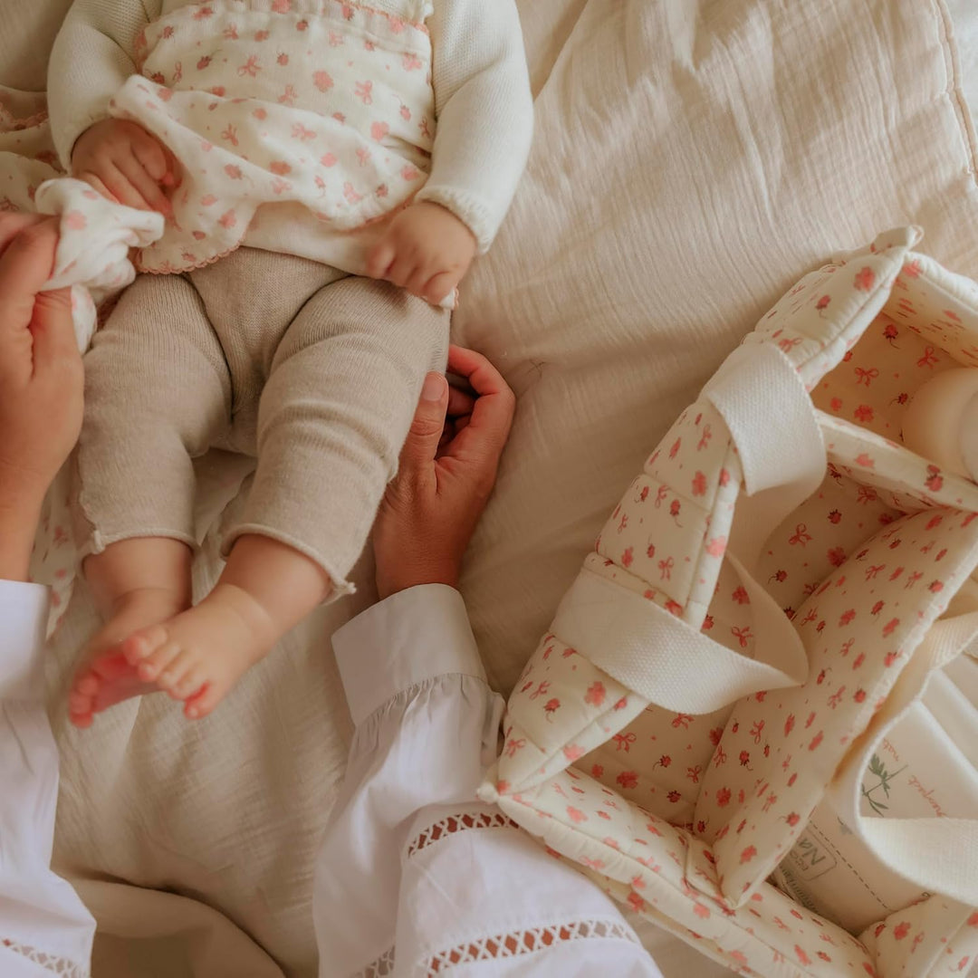 Elodie Details Diaper Caddy Organizer, Windel Organizer Tragbar mit Herausnehmbaren Fächern, Wickelt