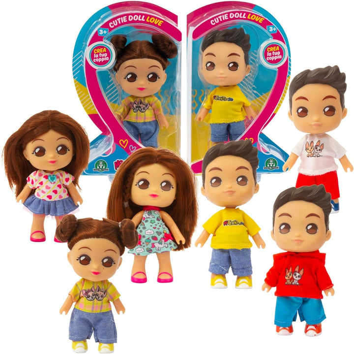 Giochi Preziosi Me gegen Dich - Ihn yo yo Style, Cutie Doll Love mit Pack in Herzform, wählen Sie So