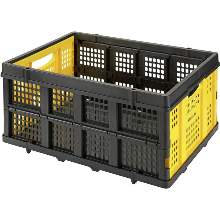 Stanley Stabile Klappbox in Industriequalität, Patentierter Faltmechanismus, Solide Konstruktion, Ho