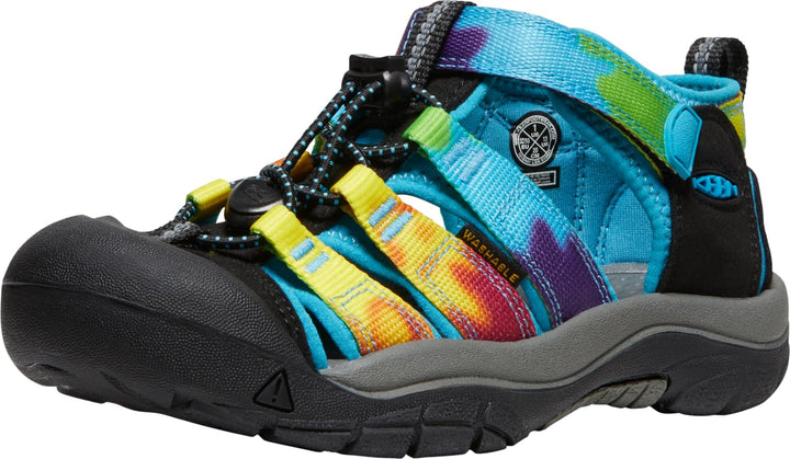 KEEN Unisex Kinder Newport H2-Baby Sandalen 19 EU Rainbow Tie Dye, 19 EU Rainbow Tie Dye