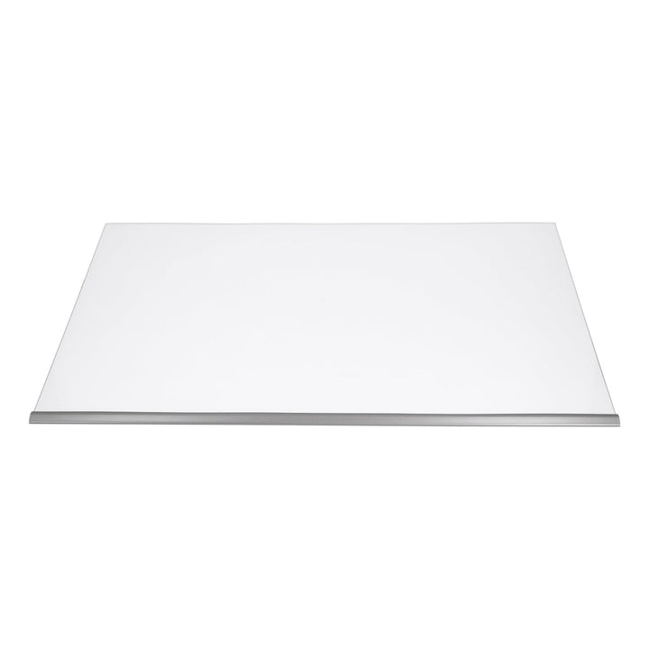 Glasplatte Bauknecht 480132101131 mit Leiste 490x341mm für Gemüsefach KühlGefrierKombination