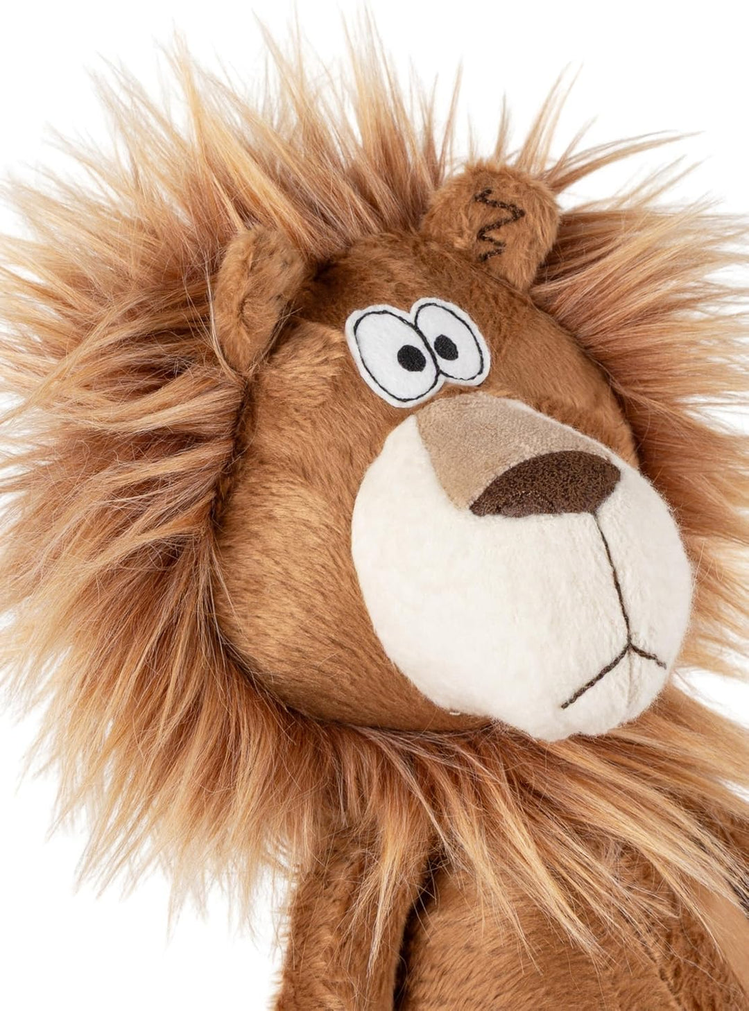 SIGIKID 38715 Brave Hair Beasts Town Kinder und Erwachsene Kuscheltier empfohlen ab 3 Jahren braun,
