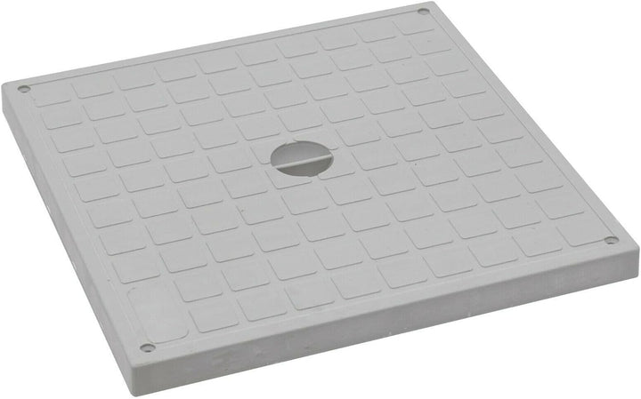 Revisionsschacht Kontrollschacht 400x400x400mm mit Deckel Einlaufschacht Kanalschacht Hofablauf 400