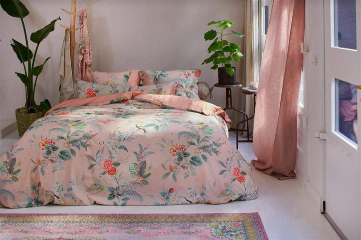 Pip Studio Kissen quadratisch Floris | pink - 45 x 45