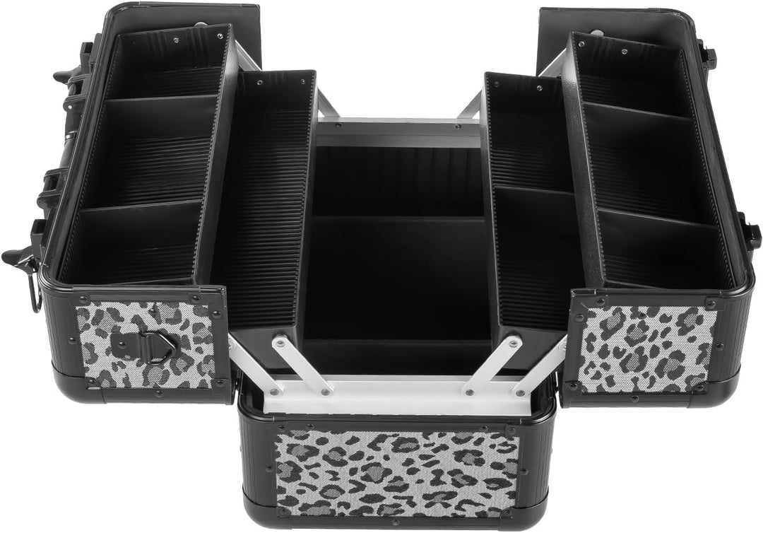 anndora Beauty Case Kosmetikkoffer - Stilvoller Schmuckkoffer, Schminkkoffer mit robustem Aluminiumr