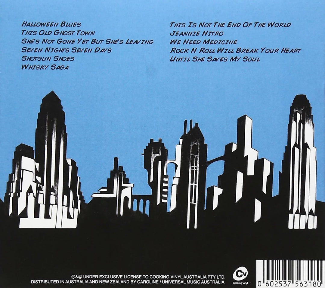 We Need Medicine, Audio-CD