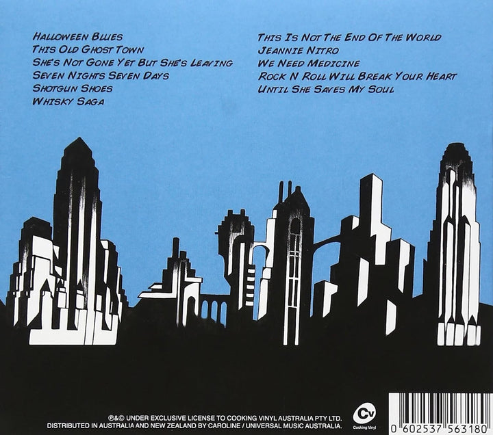 We Need Medicine, Audio-CD