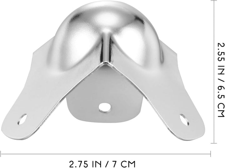 Milisten Metall Kugel Eckenschutz 7X6.5X6 cm Robuster Kantenschutz Für Flugschrank & Aufbewahrungsko