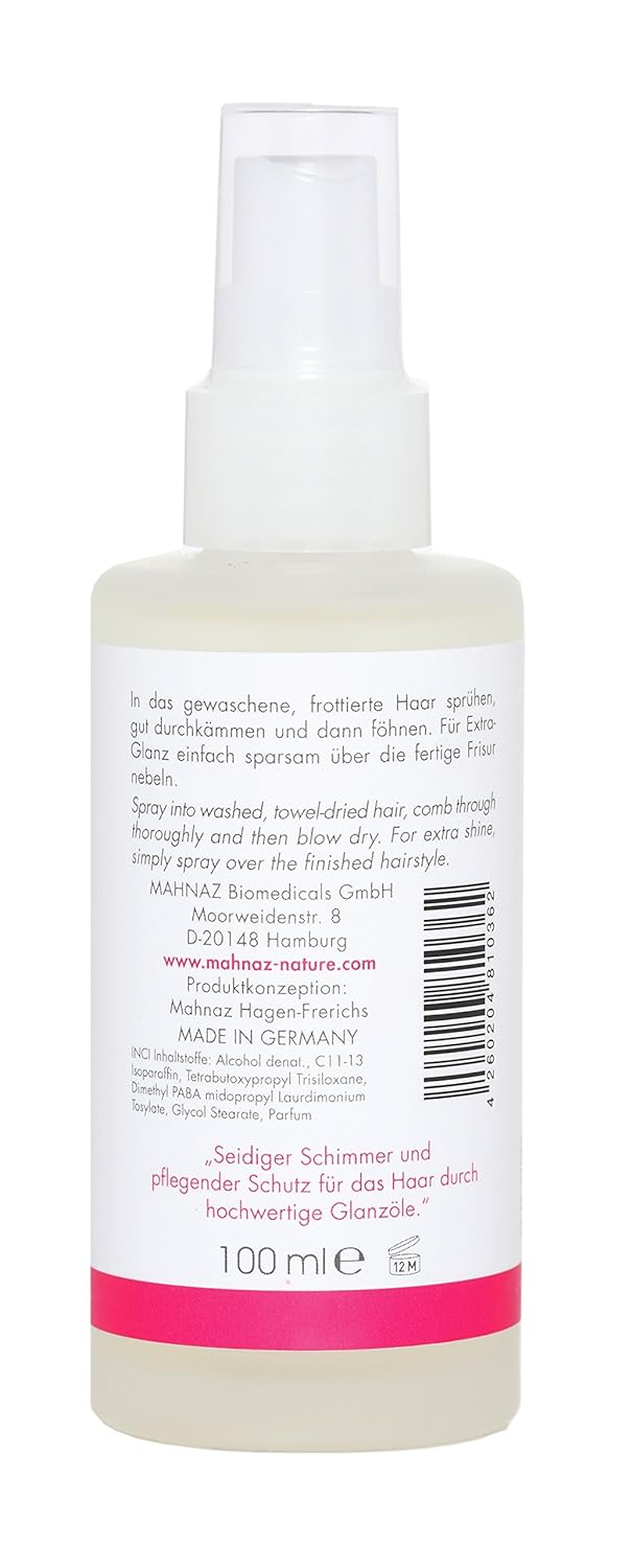 MAHNAZ® for Girls, Seidenglanz Pflegekur für feines oder trockenes Mädchenhaar, Premiumqualität, seh