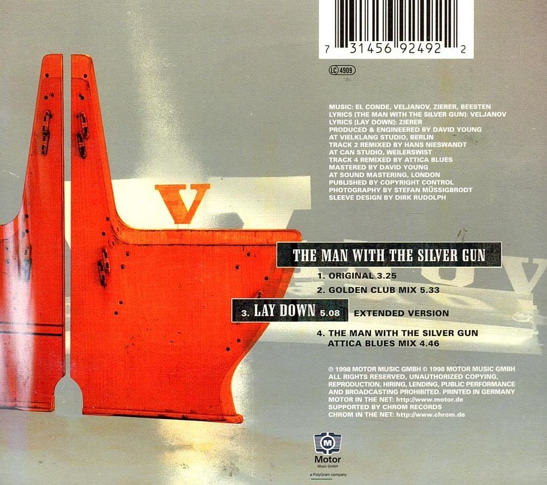 The Man With a Silver Gun, Audio-CD