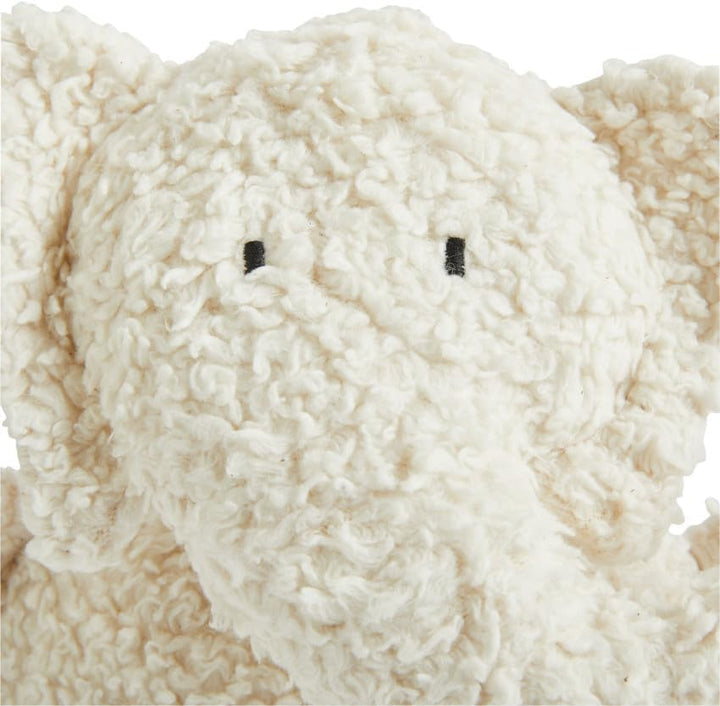Efie Spieluhr Elefant aus Bio-Baumwolle (KBA), GOTS-Zertifiziert, waschbar, handgefertigt, Made in G