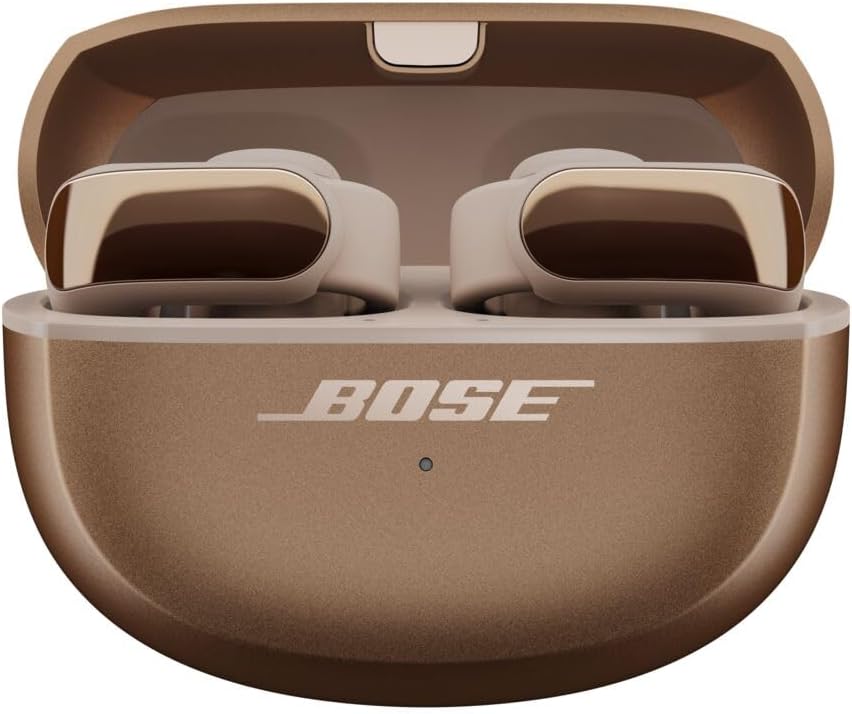 Bose Ultra Open Earbuds mit Bluetooth und OpenAudio Technologie, Clip On Kopfhörer, kabellose Open E