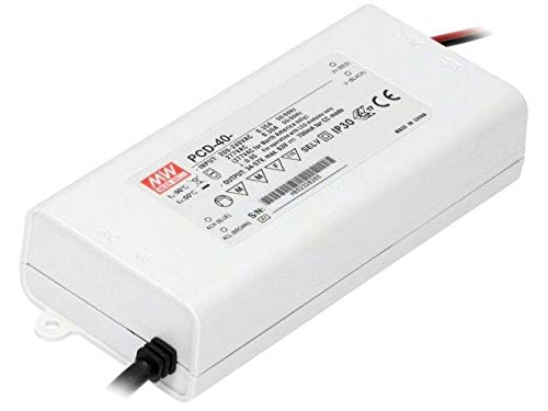 PCD-40-500B Netzteil: Impuls LED 40W 45-80VDC 500mA 180-295VAC IP42 230g MEAN WE