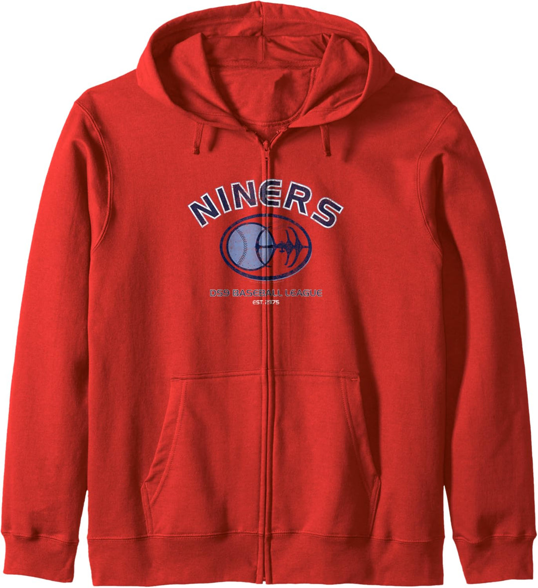 Star Trek: Deep Space Nine Niners Baseball League Logo Kapuzenjacke