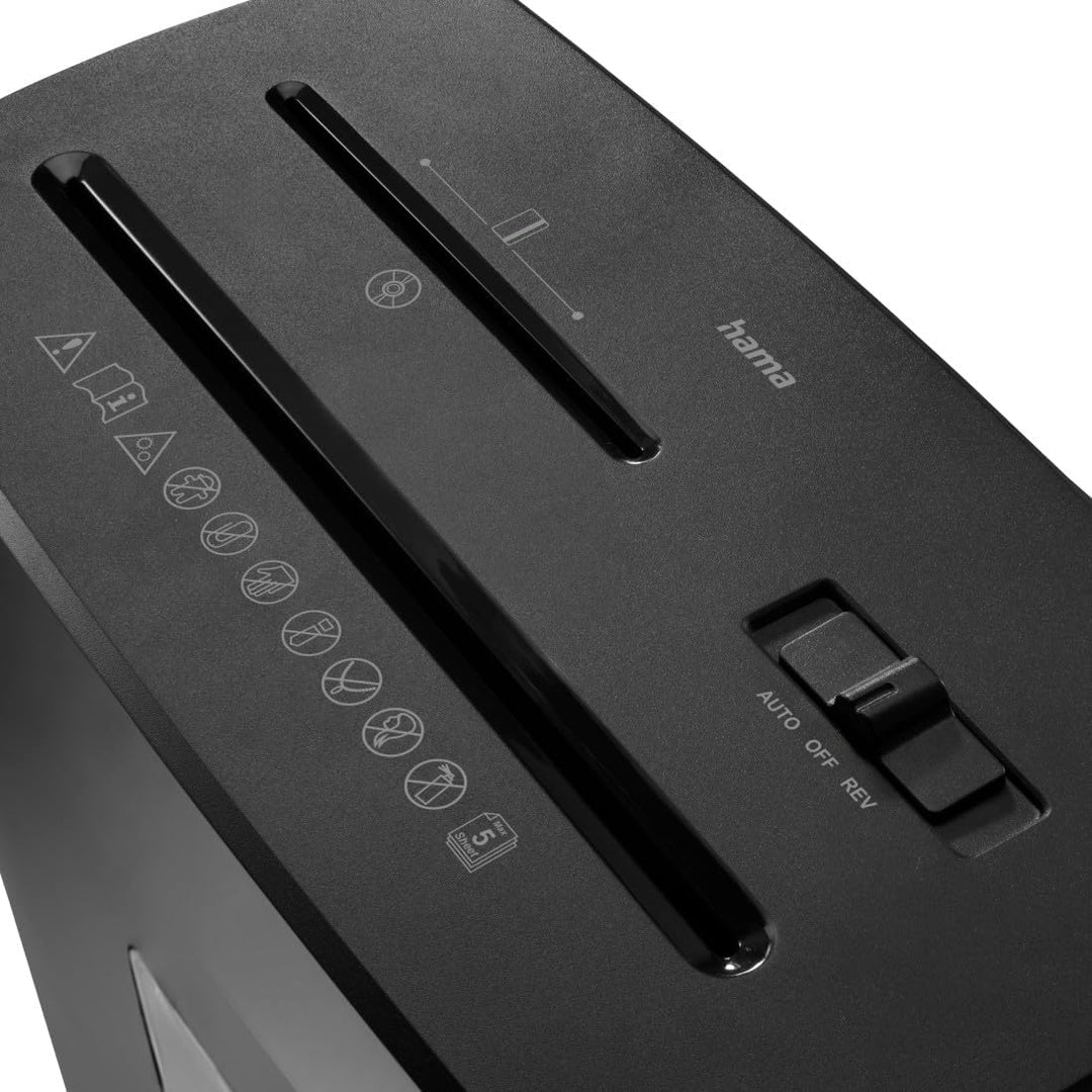Aktenvernichter Prime M50CD-B, Schredder mit Sicherheitsstufe P5 T2 E2 O1