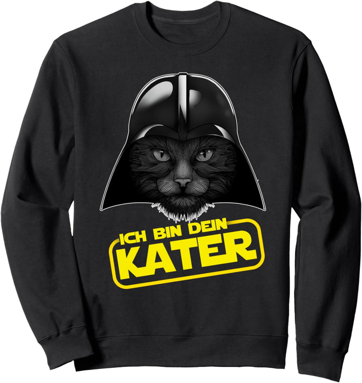 Ich bin Dein Kater für Katzen Fans und Krieg der Sterne Sweatshirt