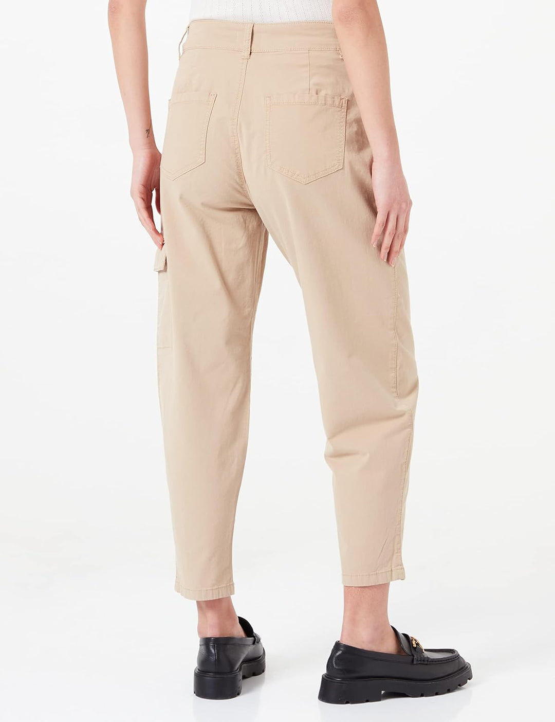 s.Oliver Damen Chino 7/8 Relaxed Fit 36 Brown, 36 Brown