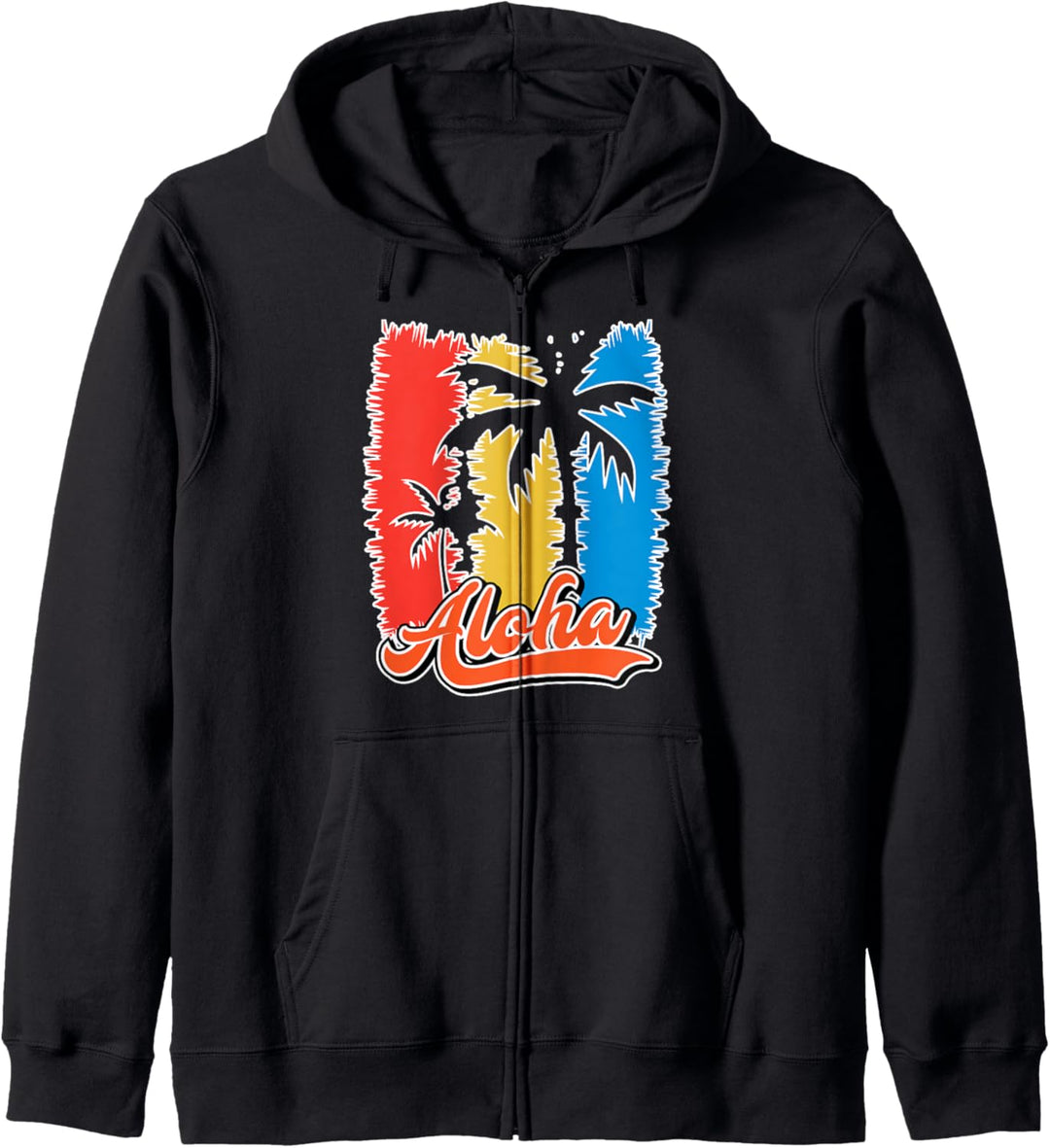 Hawaii Aloha Palme Hawaii Party Kapuzenjacke