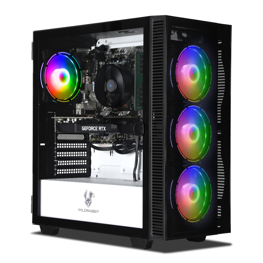 Ankermann Business Gaming V2 PC | AMD Ryzen 5 4500 | GTX 1650 | 16GB RAM | 1TB M.2 SSD | Wild Rabbit